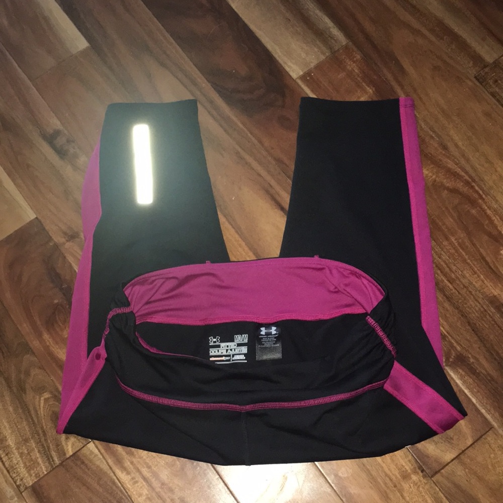 FLASH SALE Under Armour Black & Pink Outfit sz S/M - Picture 5 of 7